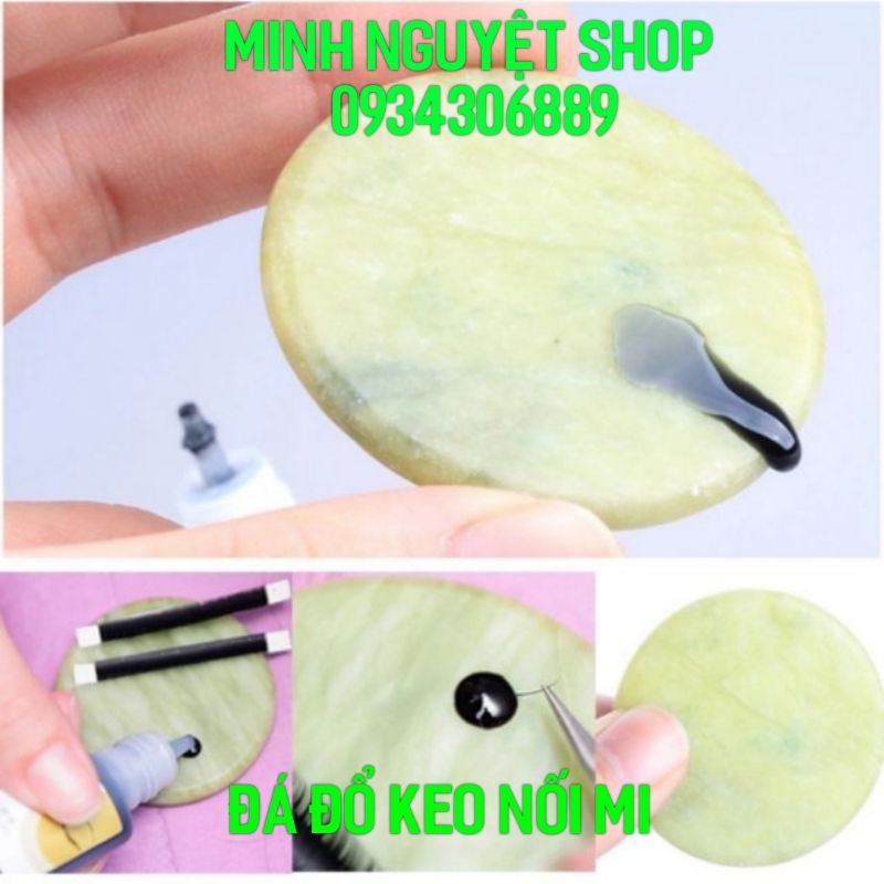 Đá đổ keo nối mi