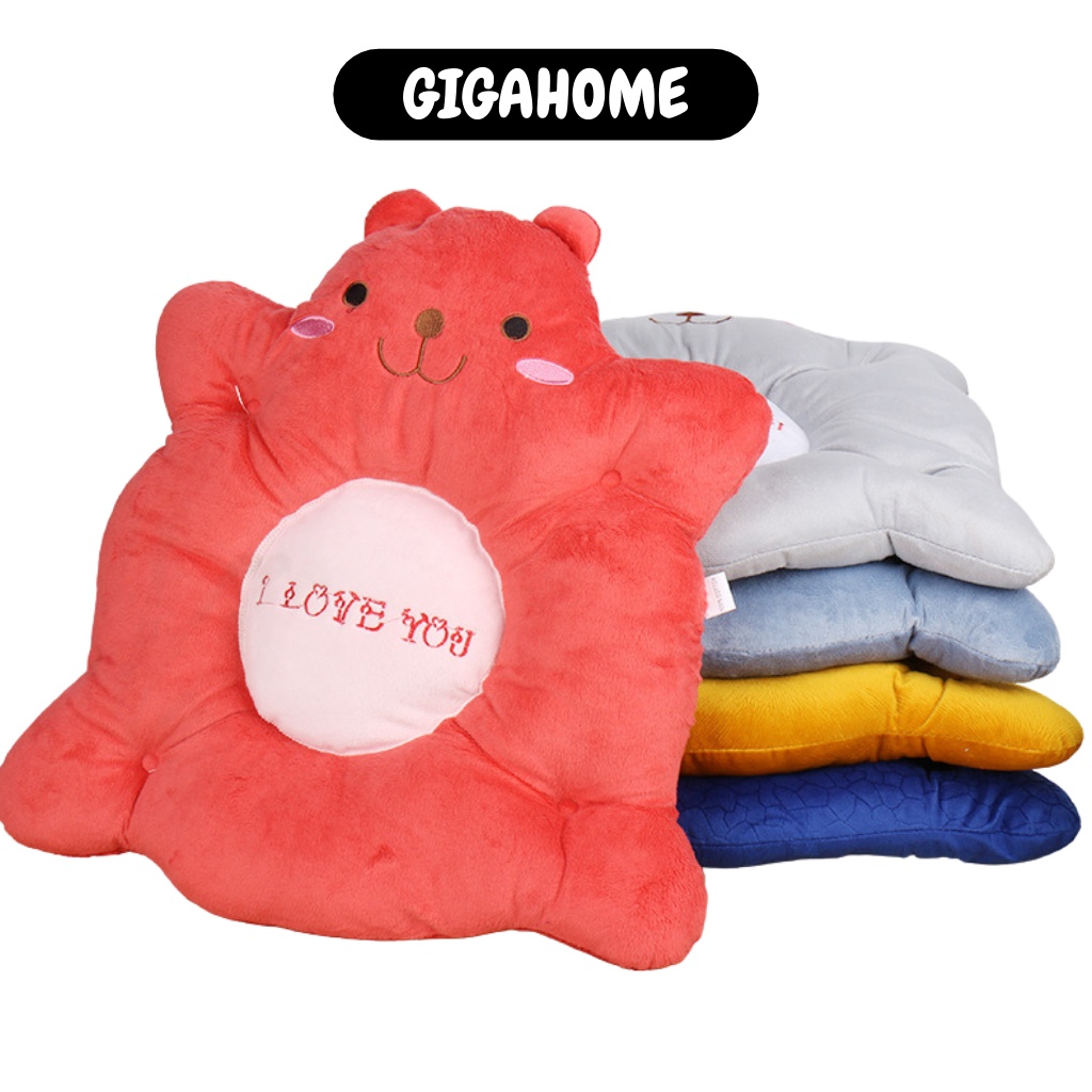 Đệm Lót Ghế, Ngồi Bệt GIGAHOME Hình Thú Bông Dày, Không Xù Lông 6718