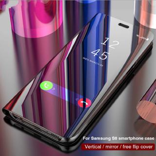 [Mã FSS09JAN hoàn 20% XU đơn từ 0đ]Ốp điện thoại nắp gập tráng gương cho Samsung A70 A50 A30 A20 A10 M20 M10