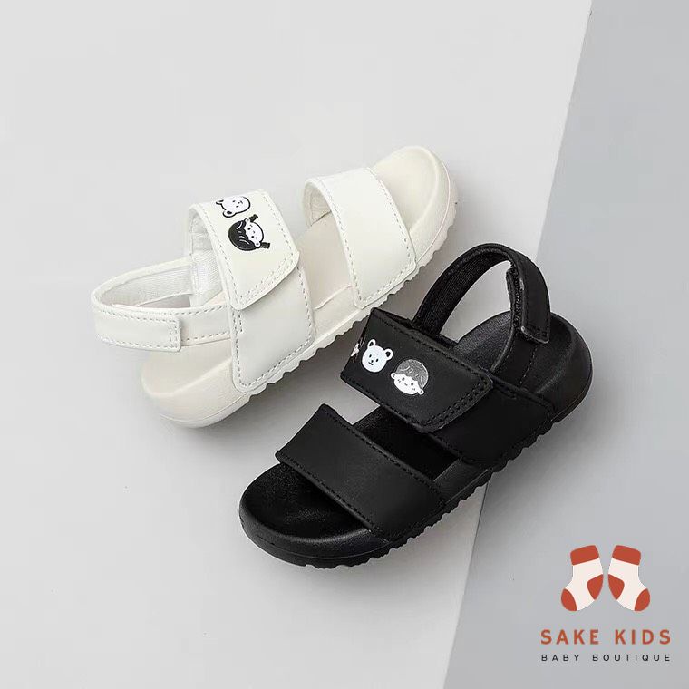 Sandal trẻ em quai ngang hình Em bé Gấu đáng yêu hàng chính hãng Mario siêu mềm nhẹ kiểu dáng Hàn Quốc mới nhất QL1107