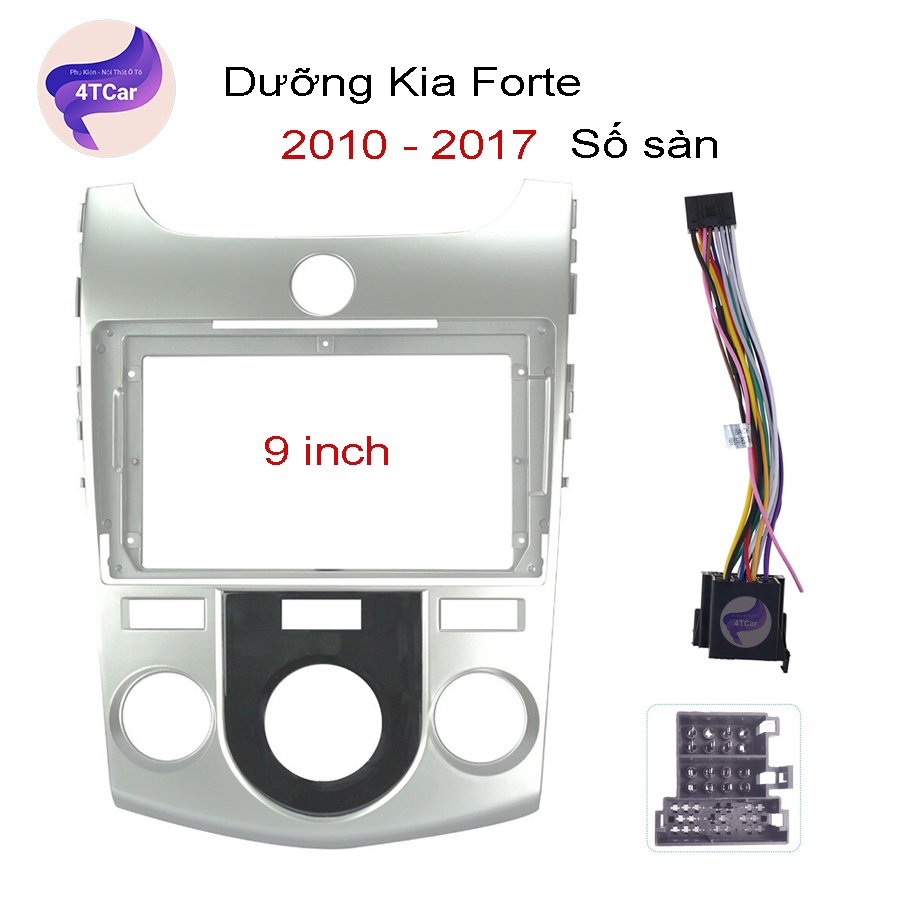 Mặt dưỡng Kia Forte 2007-2015 điều hòa cơ (9 inch)