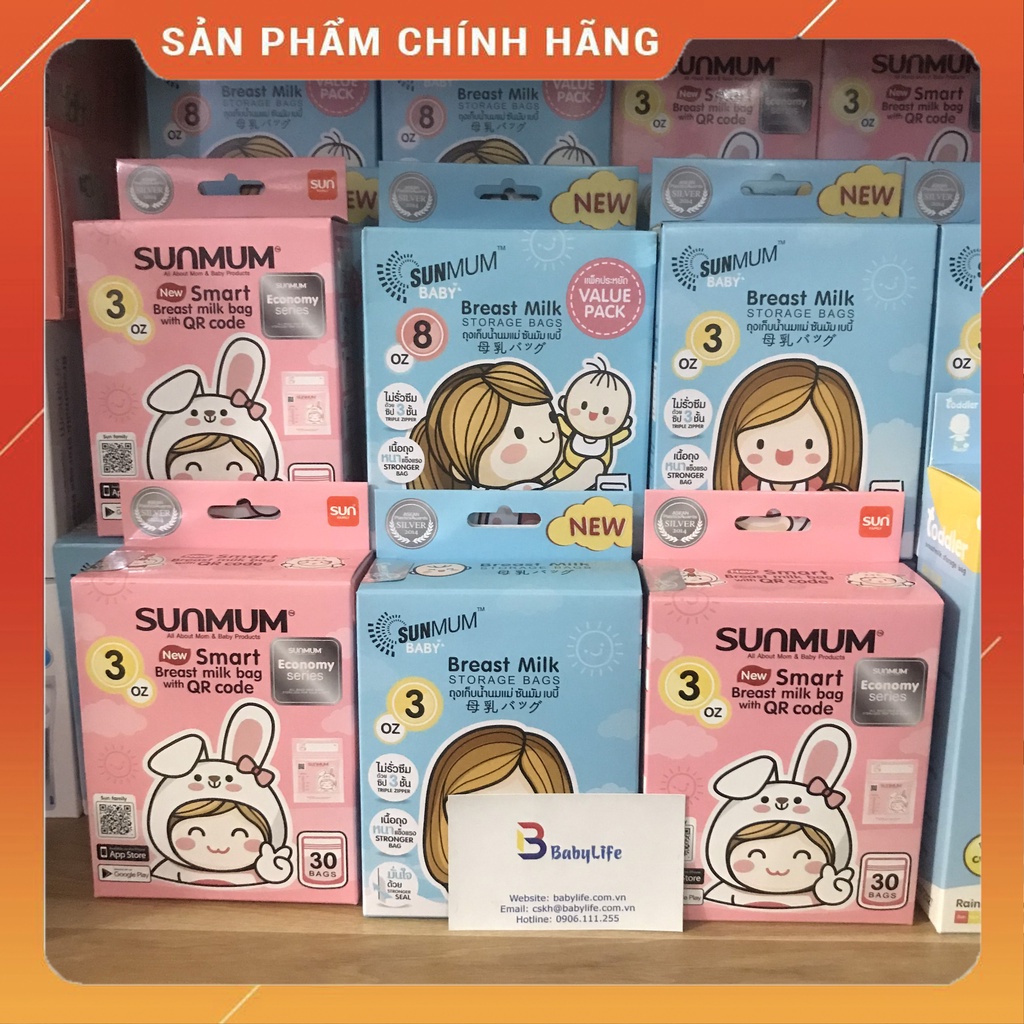 Túi Trữ sữa Sunmum Thailand
