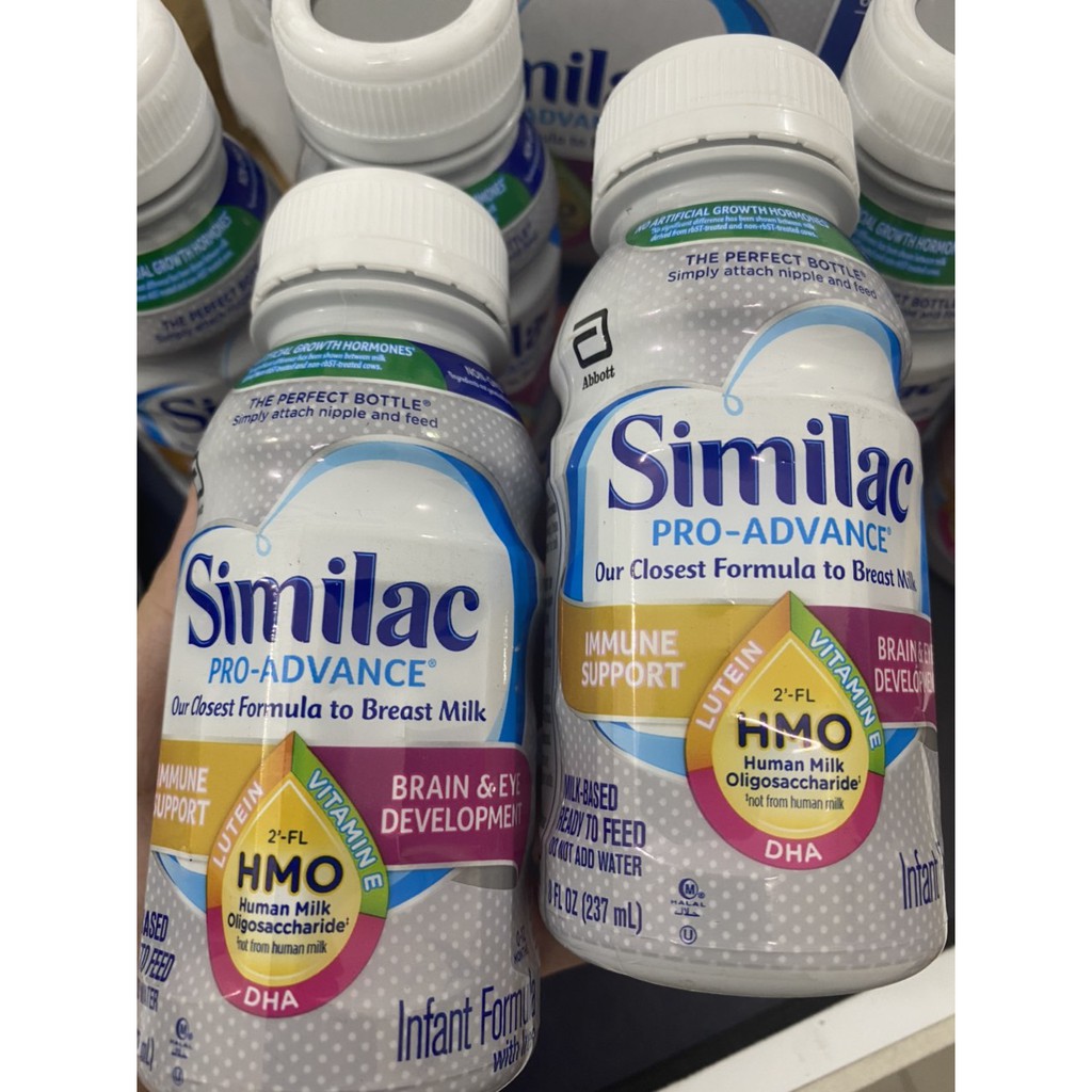 DATE T2.22 Chai Sữa Nước Similac Pro-Advance On The Go 237ml - Mỹ