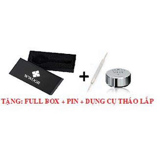Đồng Hồ Nữ Dây Da Wwoor 8807