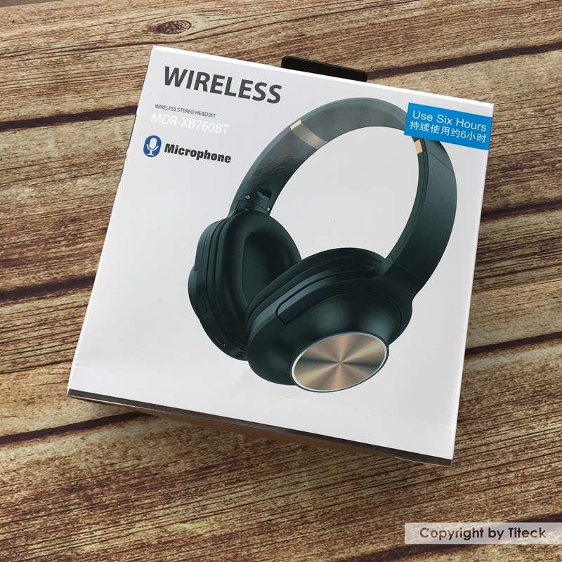 Tai nghe Bluetooth chụp tai Wireless Stereo Headset MDR -XB760BT -dc173