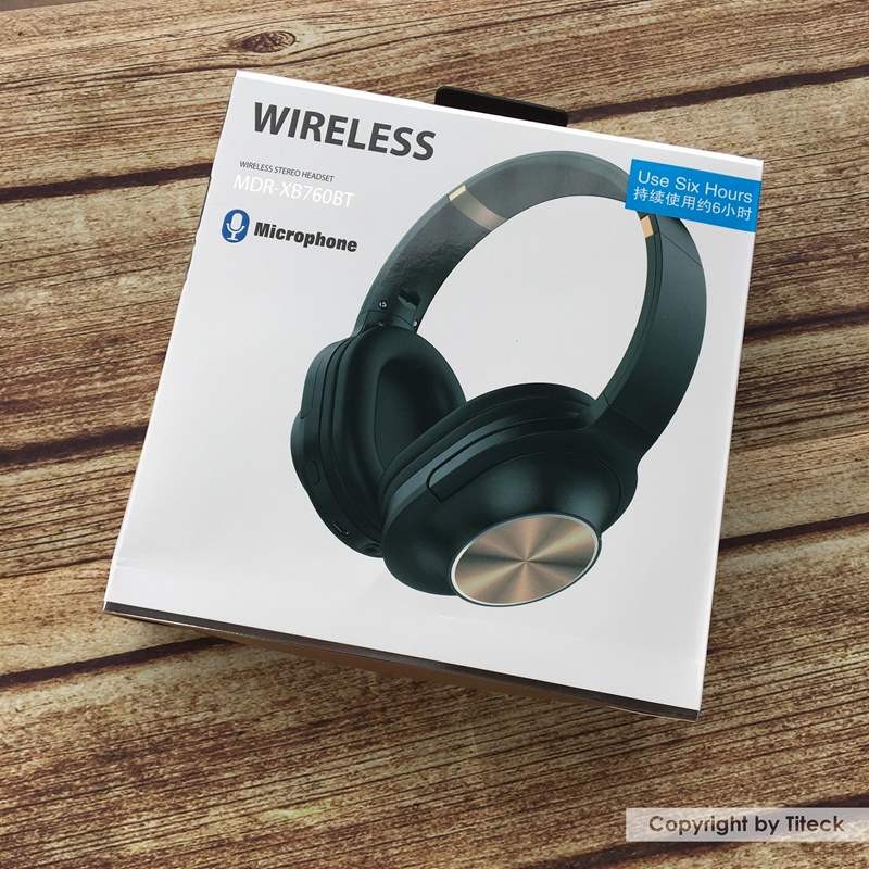 Tai nghe Bluetooth chụp tai Wireless Stereo Headset MDR -XB760BT -dc173 | BigBuy360 - bigbuy360.vn