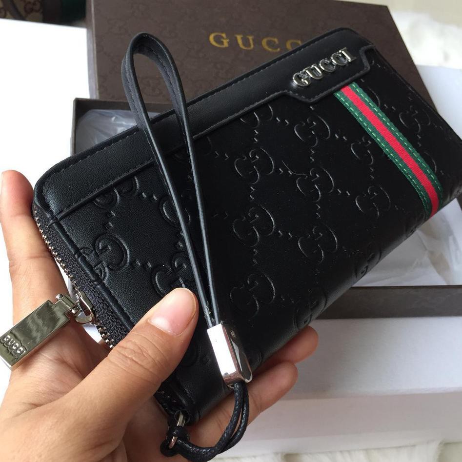 Ví Gucci Họa Tiết Dập Nổi Thời Trang Sang Trọng