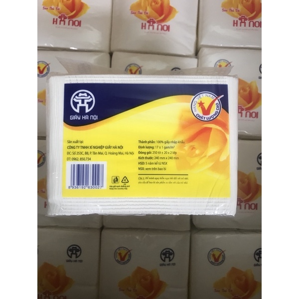 Giấy Ăn lụa cao cấp Hà Nội hương quế 500g