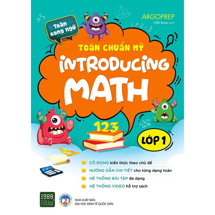 Sách - Toán Chuẩn Mỹ - Introducing Math - Lớp 1