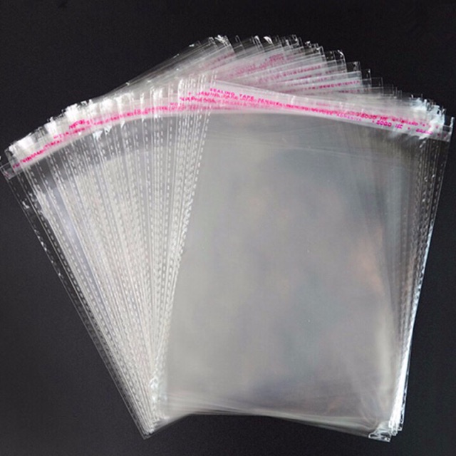1kg TÚI OPP BĂNG KEO DÁN MIỆNG Size Đại: 35-40-45cm