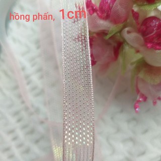 Ruy băng lưới, size 1cm (dây 10m/10k)