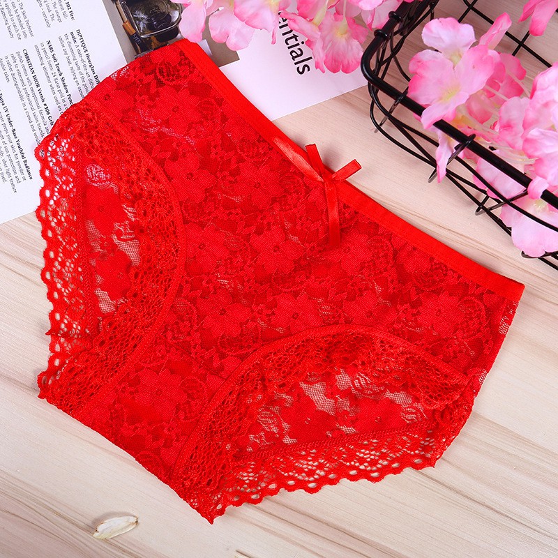 HÀNG MỚI VỀ - QUẦN LÓT REN HOA ĐÍNH NƠ QUYẾN RŨ