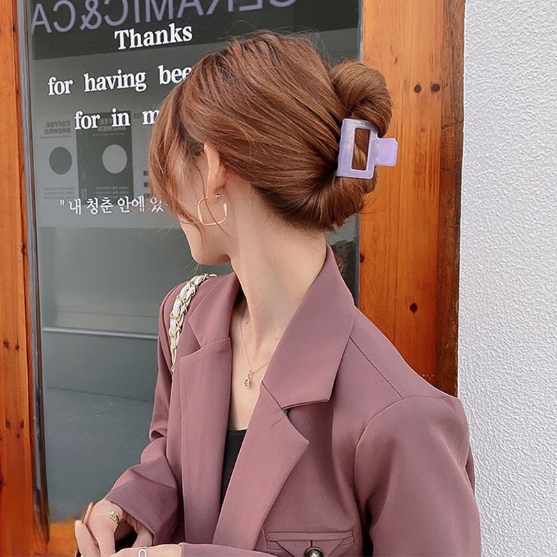 Kẹp tóc nhiều màu phong cách Hàn Quốc