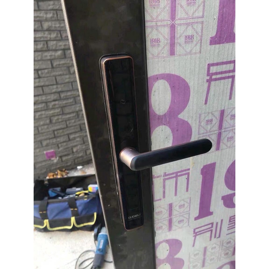 Khoá cửa vân tay thẻ từ cao cấp HL09TU Tuya wifi chuyên cho cửa nhôm kính, xingfa siêu nhạy chính hãng