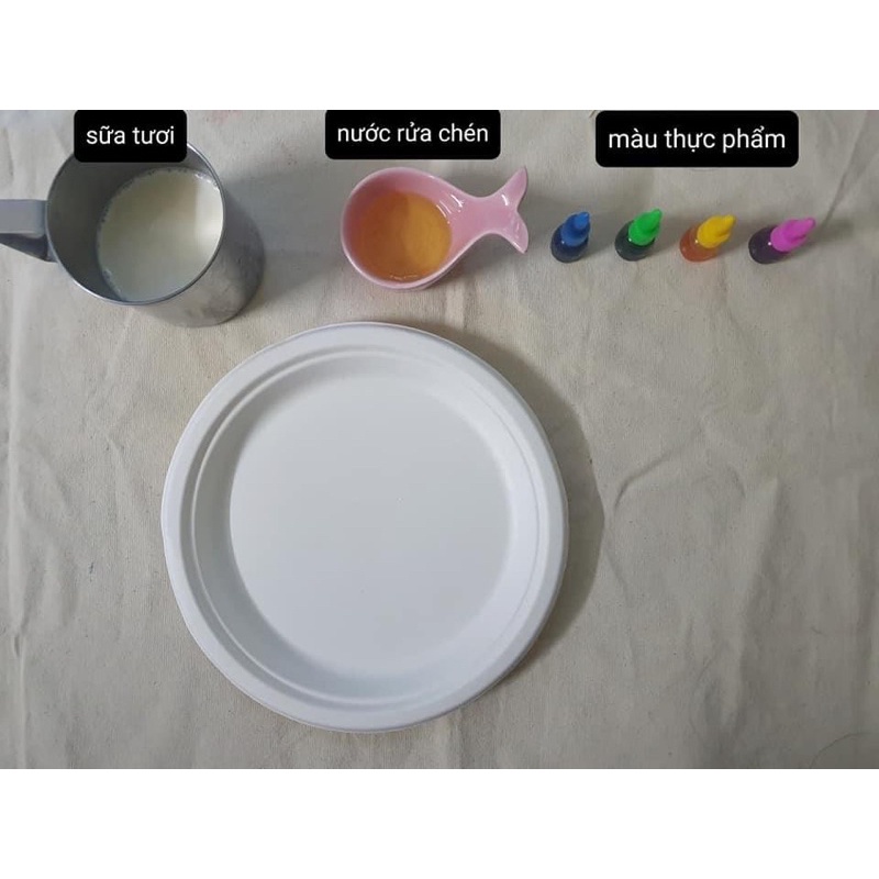 Set 7 màu thực phẩm cho bé làm thí nghiệm khoa học vui