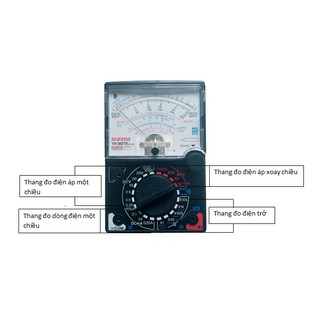 Đồng hồ đo kim điện vạn năng yx-360tr