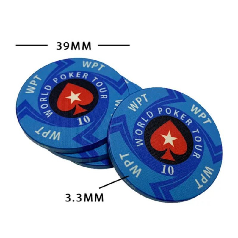 Chip Ceramic (Gốm) EPT cao cấp tiêu chuẩn casino