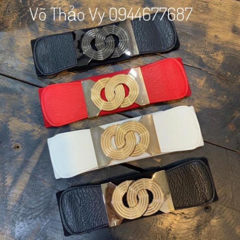 Đai váy bản 6 cm,lưng thun co giãn