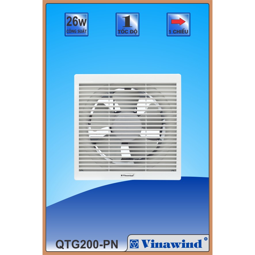 Quạt thông gió Điện cơ thống nhất 200-PN