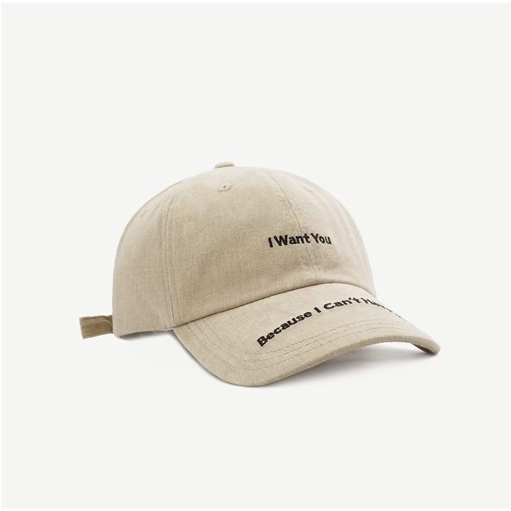 Nón lưỡi trai LINJW bằng cotton có thể điều chỉnh thời trang Hip Hop