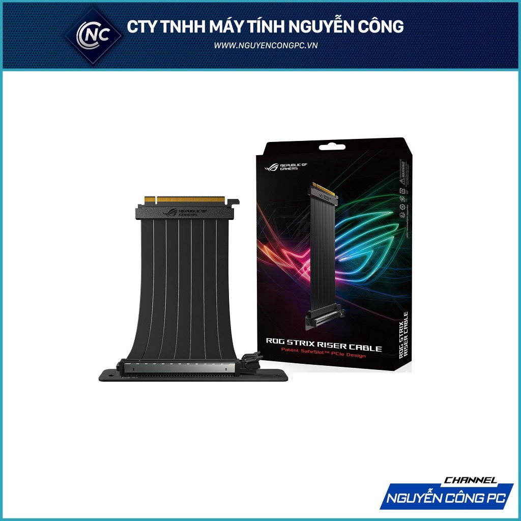 Cáp Nối Dài PCIE 240mm ASUS ROG Strix Riser Cable