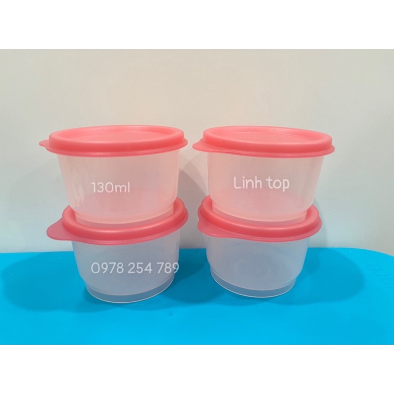 Hộp trữ mát small round container 130ml Tupperware