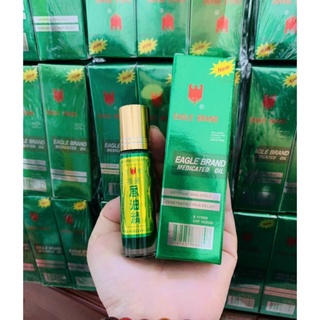 Dầu gió xanh con ó 10ml dạng lăn
