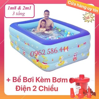 [ RẺ VÔ ĐỊCH ] Bể Bơi Phao Loại Dày Đủ Size ( ẢNH THẬT )