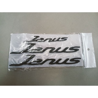 Bộ tem nổi Janus màu đen new