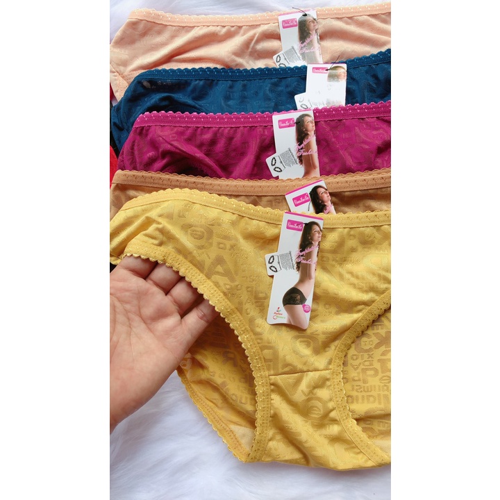 Bộ 10 quần lót nữ thông hơi gấm lạnh Thái Lan cao cấp , size từ 40-65kg