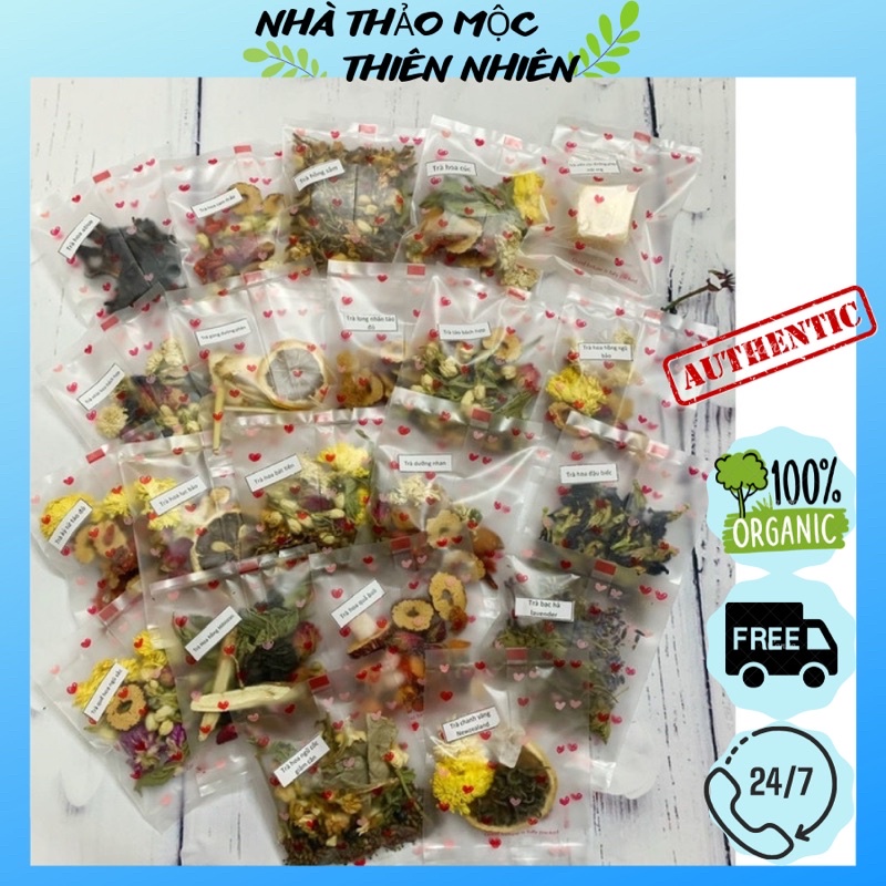 Trà Hoa Trà Quả Mix nhiều loại ( gói dùng thử) thơm ngon