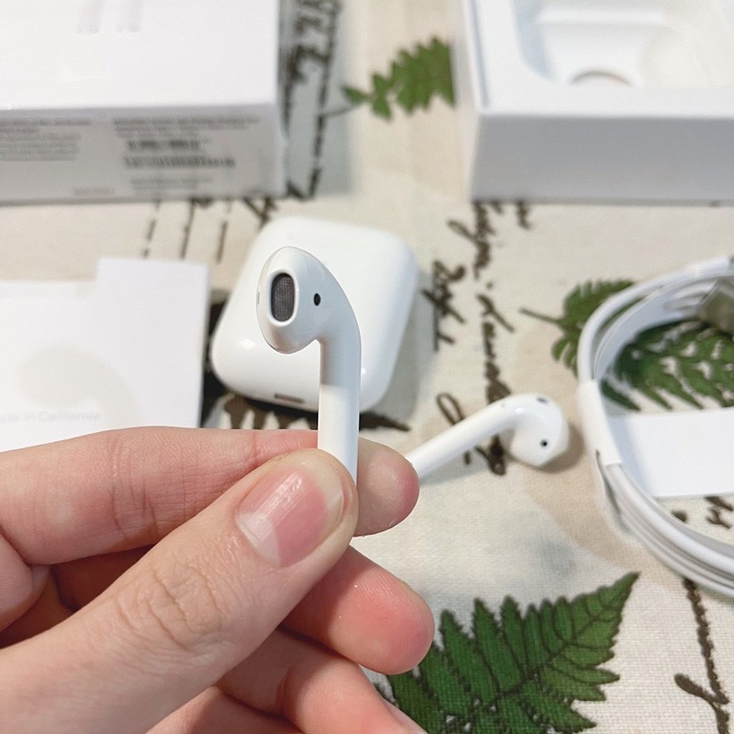 Tai Nghe Airpods 2 Check Setting Cao Cấp Tai Nghe Bluetooth Không Dây Airpod 2 Jerry - Đổi Tên - Định Vị - Sạc Không Dâ