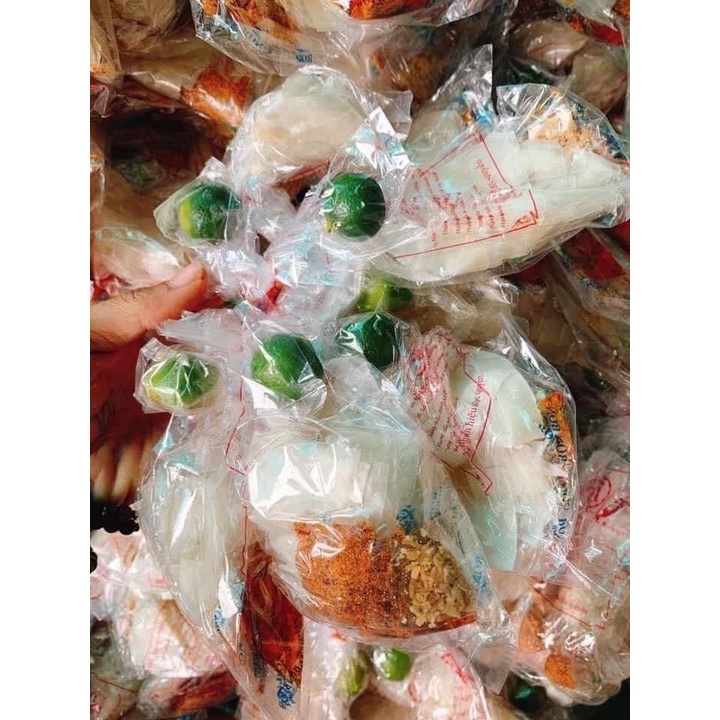 Bánh Tráng Phơi Sương UNIN Bánh Tráng Ăn Kèm Nước Chấm Ớt Rim Sa Tế Cay Ngon Lạ Miệng Không Quất BT013