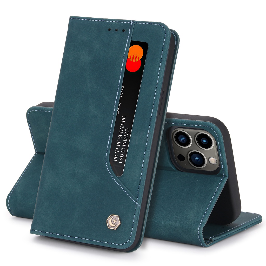 Ốp Lưng Điện Thoại Dạng Ví Da Lật Dành Cho iphone 13 12 11 pro max 13Pro 12Pro 13mini 12mini 11pro iphone 13 pro max