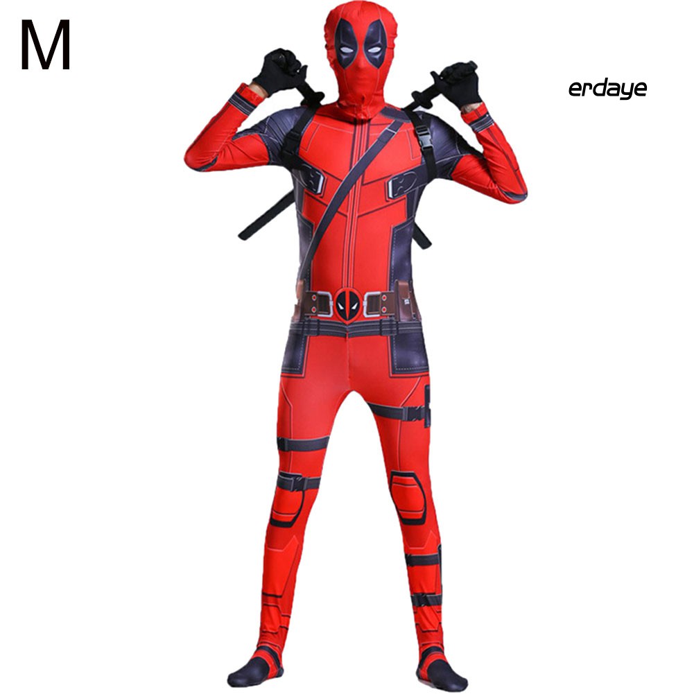 Trang Phục Hóa Trang Deadpool Nhân Dịp Halloween Cho Bé Trai