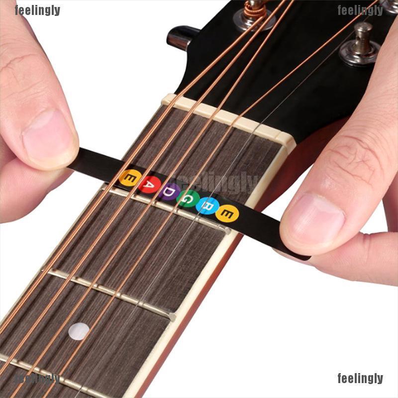 Sticker dán phím đàn guitar đánh dấu nốt nhạc kích thước 18.3x13cm dùng để tập luyện