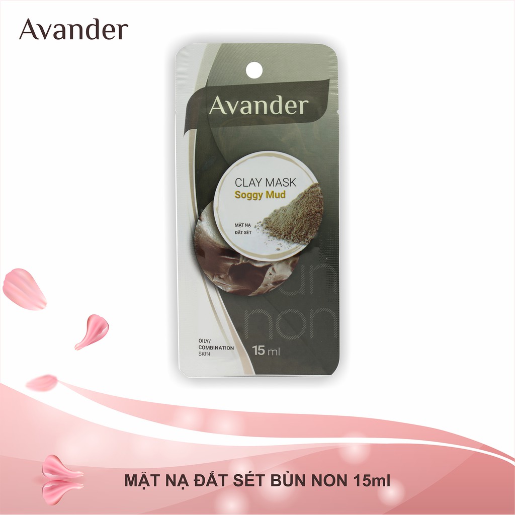 Mặt nạ đất sét Bùn non Avander 15ml