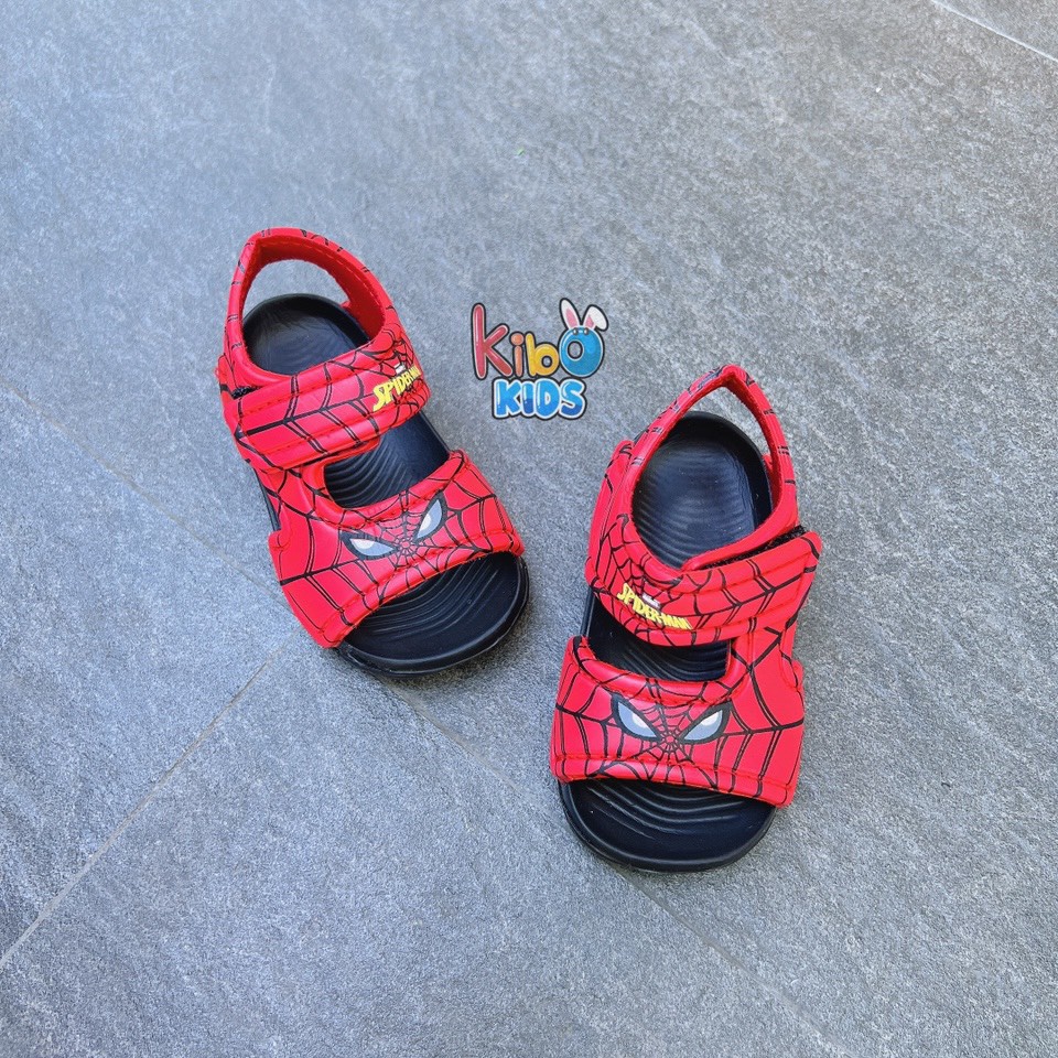 Sandal Xốp Cho Bé Trai Siêu Nhẹ Siêu Bền Hoạ Tiết Siêu Nhân SA409