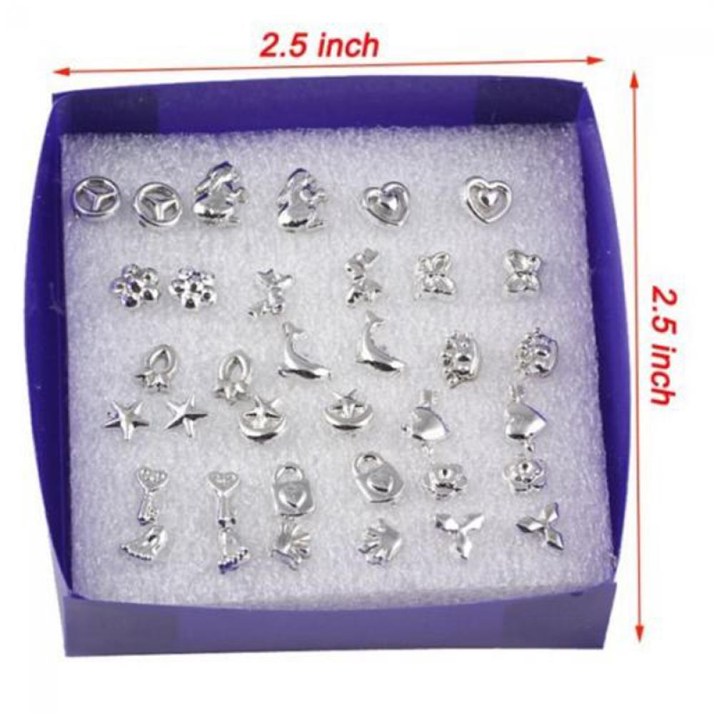 Set 18 Đôi Bông Tai Nhiều Kiểu Dáng Xinh Xắn