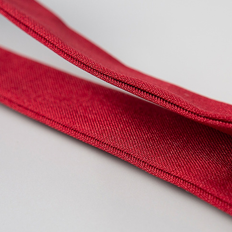 Yoioi Cà Vạt Đồng Phục Học Sinh Nhật Bản Màu Trơn Thắt Nơ Cài Nút Trước Có Thể Điều Chỉnh Cho Nữ