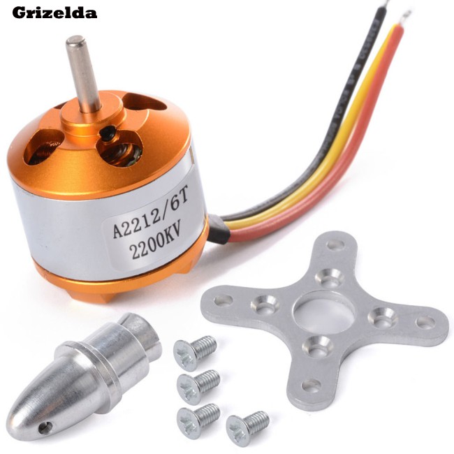 RC 2212/2200KV Brushless Motor for RC Plane Aircraft Helicopter