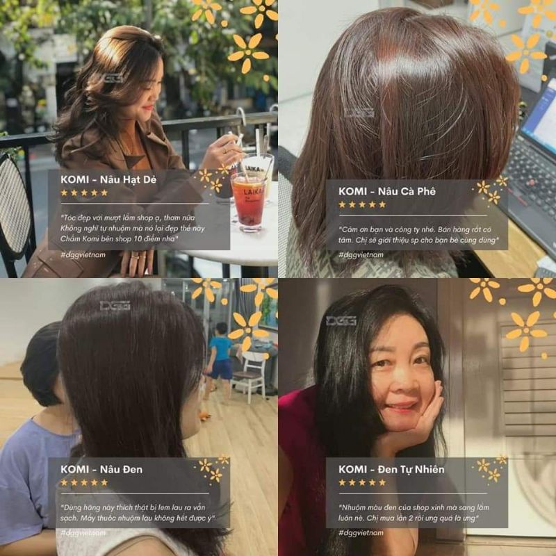 💥💧💥💧 Dầu Gội Phủ Bạc Tóc KOMI Nhật Bản 💥💧