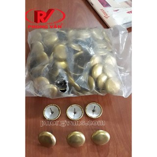 Đinh mũ đồng 2 cm đóng trống lân