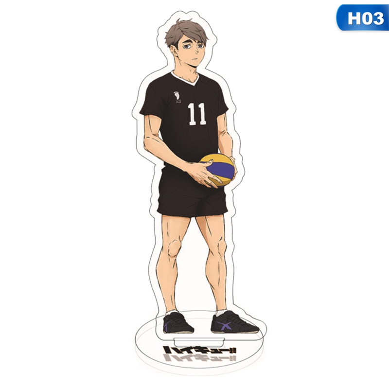 Mô Hình Cầu Thủ Bóng Chuyền Haikyuu Để Bàn Trang Trí