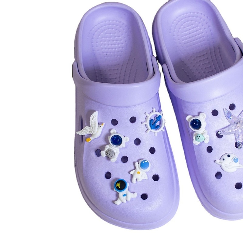 Bộ Phụ Kiện Làm Phụ Kiện Trang Trí Giày Crocs 2022 Có Thể Tháo Rời Trang Trí Phía Trên Giày Dép/ Phi Hành Gia