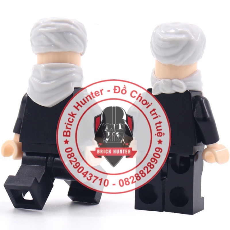 Army phụ kiện moc minifigures : bộ mũ đội đầu và khăn che mặt cho nhân vật lính hồi giáo