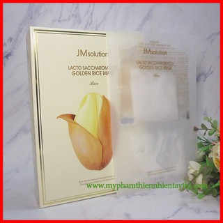 Mặt Nạ JM Solution #Gạo Rice Lacto Saccharomyces Golden Rice Mask