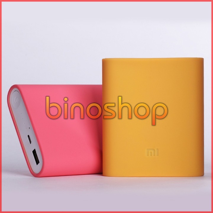 Bao silicon pin dự phòng Xiaomi 10400mAh