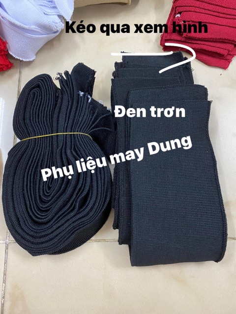 Bộ bo cổ và tay giá 18K / 1 bộ ngang 9cm,dài 38-38cm