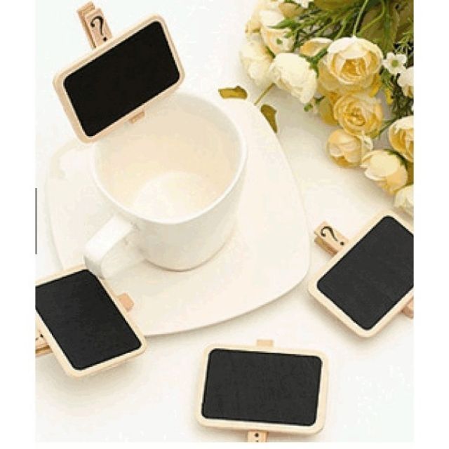 Kẹp bảng gỗ đen